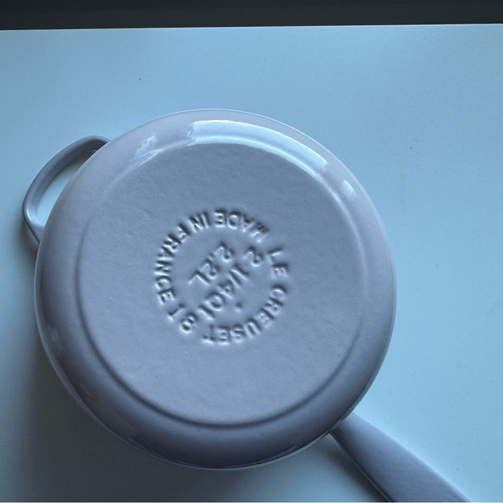 New:  LeCreuset 2 1/4 qt saucepan